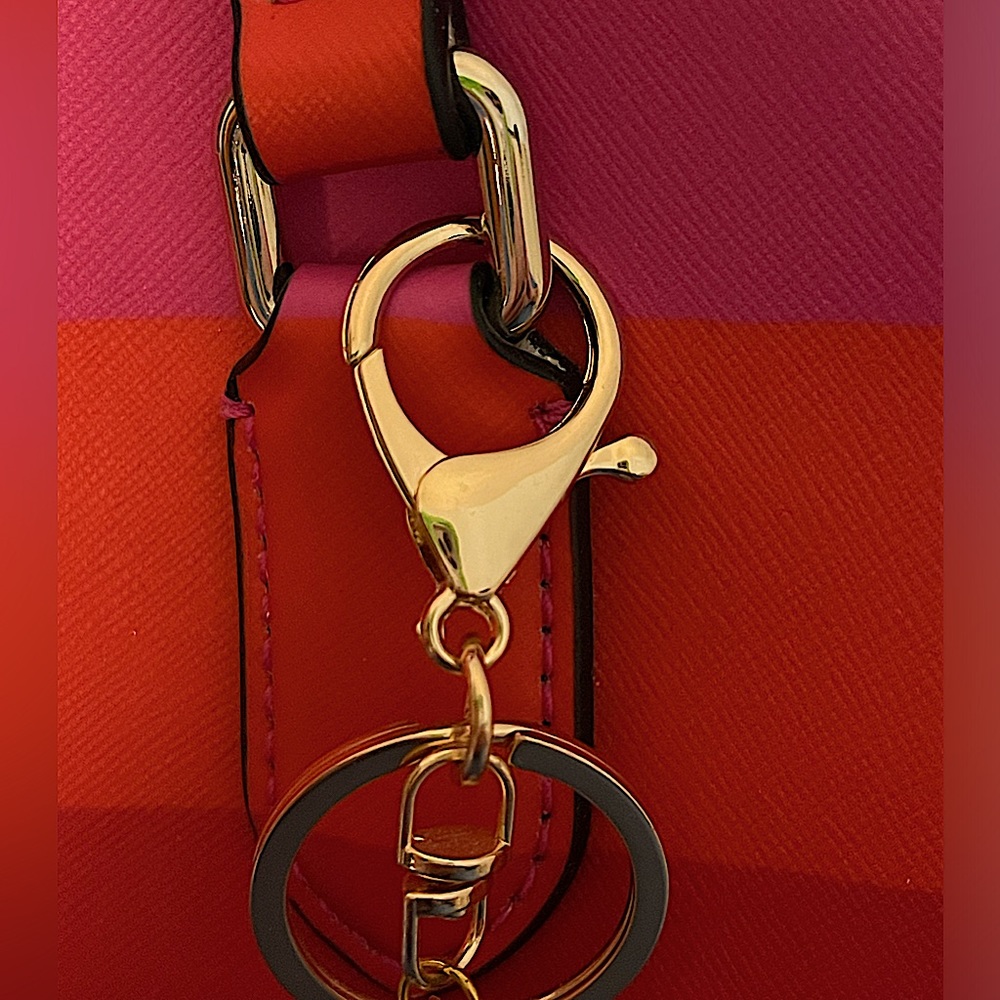 SOLD ‼️ Handbag Jewelry NEW Lips Lipstick Bag Charm Beads Keychain Flower Bag - Picture 15 of 15